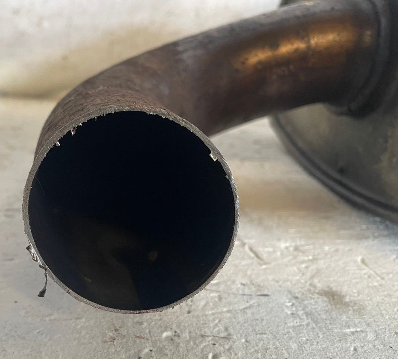 Load image into Gallery viewer, 2018-2023 FORD MUSTANG REAR RIGHT SIDE EXHAUST SYSTEM MUFFLER PIPE 2.3L # 113536