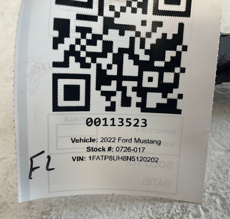 Load image into Gallery viewer, 2015-2023 FORD MUSTANG FRONT LEFT LOWER SUSPENSION REARWARD CONTROL ARM # 113523