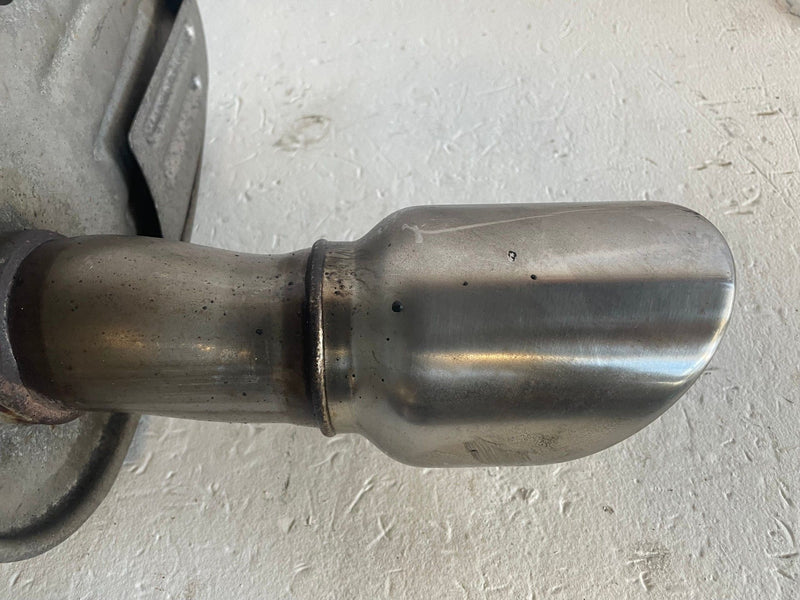Load image into Gallery viewer, 2018-2023 FORD MUSTANG REAR LEFT SIDE EXHAUST SYSTEM MUFFLER PIPE 2.3L # 113527