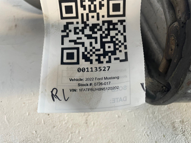 Load image into Gallery viewer, 2018-2023 FORD MUSTANG REAR LEFT SIDE EXHAUST SYSTEM MUFFLER PIPE 2.3L # 113527
