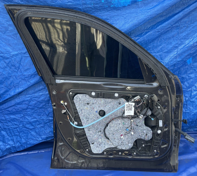 Load image into Gallery viewer, BMW X3 G01 FRONT LEFT DRIVER SIDE DOOR SHELL ASSEMBLY BLACK (A90M) 18-24 #108337