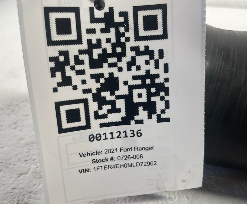 Load image into Gallery viewer, 2019-23 FORD RANGER ENGINE INTERCOOLER INTER COOLER INLET TUBE HOSE 2.3L #112136