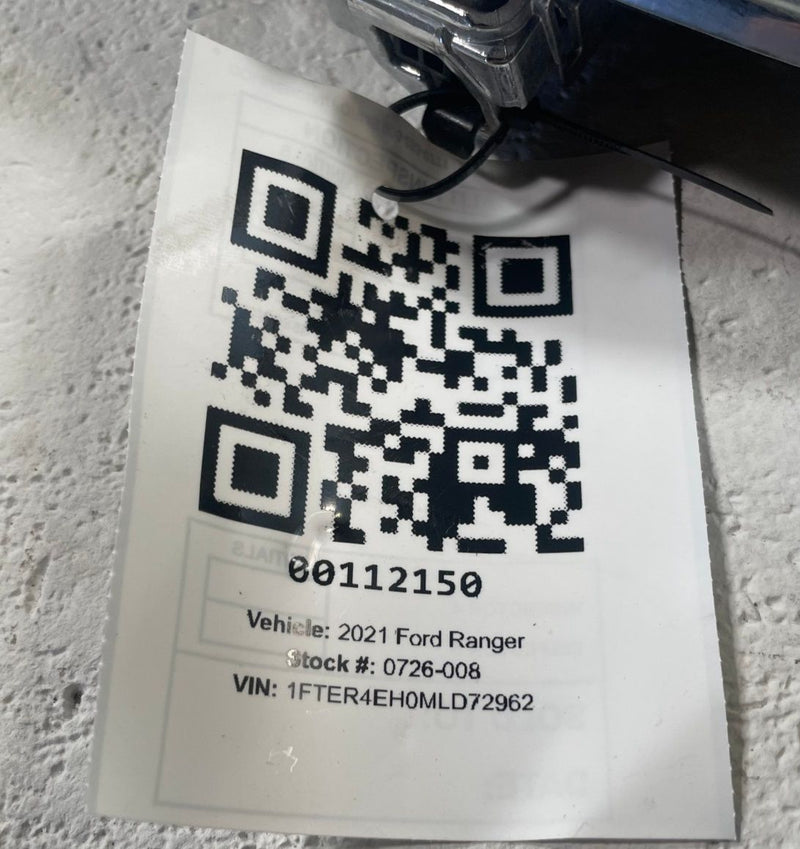 Load image into Gallery viewer, 2019 - 2023 FORD RANGER BACK DOOR EMBLEM BADGE LOGO W/ REAR CAMERA 2.3L # 112150
