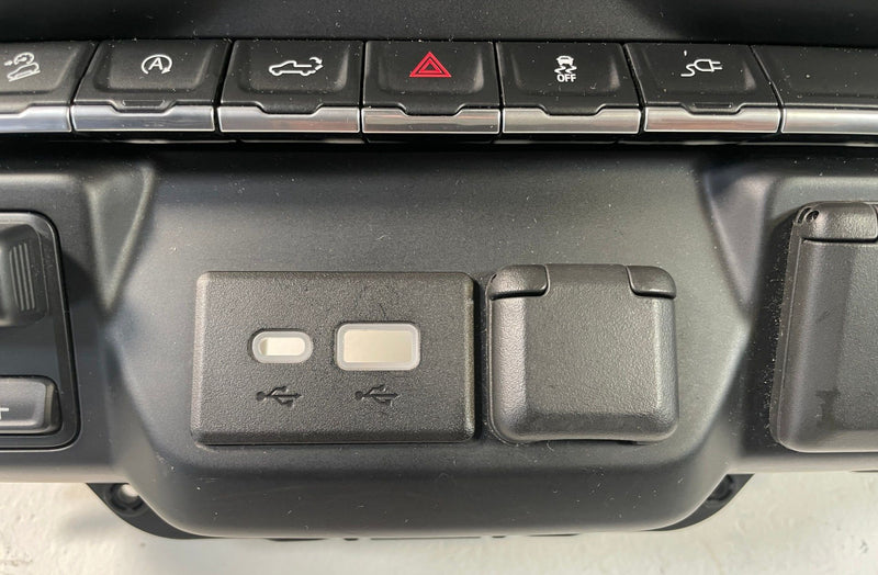 Load image into Gallery viewer, 19-22 CHEVROLET SILVERADO 1500 INSTRUMENT PANEL SWITCH BEZEL W/ DISPLAY # 109410