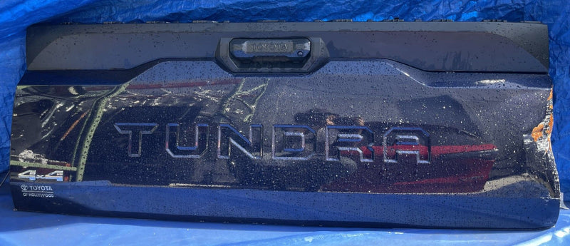 Load image into Gallery viewer, TOYOTA TUNDRA REAR TRUNK LID DECK TAIL GATE HATCH BLUE (8X8) 2022-2025 # 108474