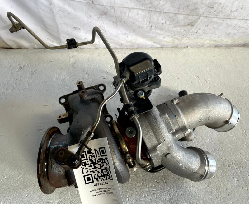 Load image into Gallery viewer, 2021 - 2026 HYUNDAI SANTA FE ENGINE EXHAUST MANIFOLD TURBOCHARGER 2.5L #113224