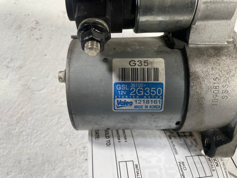 Load image into Gallery viewer, 2019-2023 GENESIS G70 ENGINE IGNITION STARTER MOTOR 12V 88K MILES 2.0L # 108138