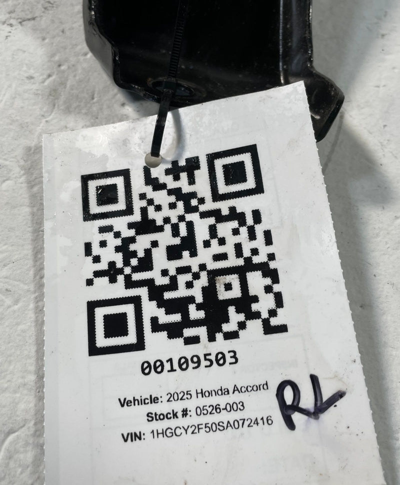 Load image into Gallery viewer, 2019-2025 HONDA ACCORD REAR LEFT SUBFRAME FORWARD STAY BRACKET SUPPORT # 109503