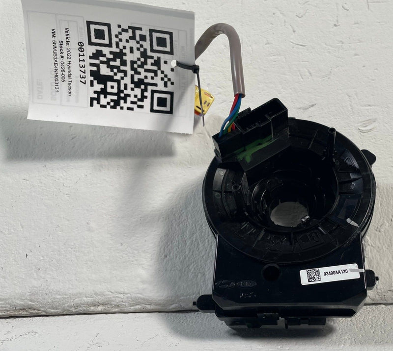 Load image into Gallery viewer, 2022-2024 HYUNDAI TUCSON STEERING WHEEL COLUMN CLOCK SPRING 93490N9140 # 113737