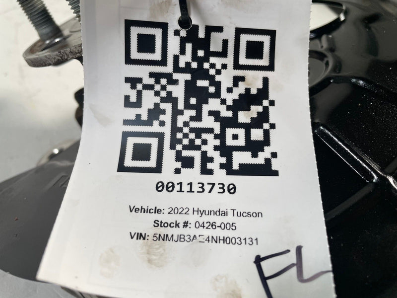 Load image into Gallery viewer, 22-26 HYUNDAI TUCSON FWD FRONT LEFT DRIVER SIDE SPINDLE KNUCKLE & HUB # 113730