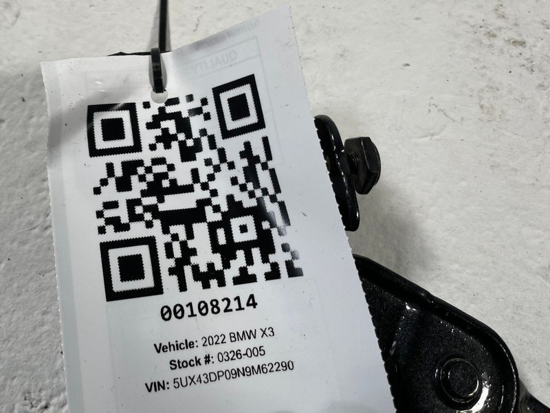 Load image into Gallery viewer, 2018-2025 BMW X3 X4 G01 G02 FRONT LH & RH HOOD BONNET HINGE PAIR BLACK # 108214