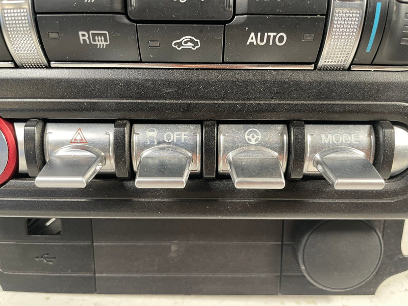 Load image into Gallery viewer, 2018-2023 FORD MUSTANG DASH CENTER HEATER RADIO CONTROL SWITCH BEZEL # 113509