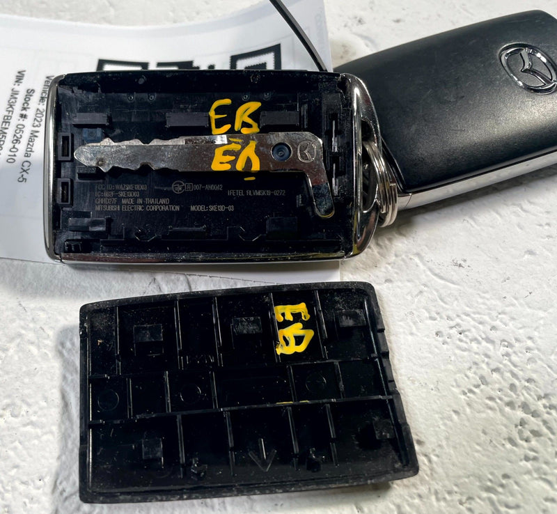 Load image into Gallery viewer, 2017 - 2025 MAZDA CX-5 KEYLESS ENTRY KEY FOB TRANSMITTER (SET OF 2) # 113766