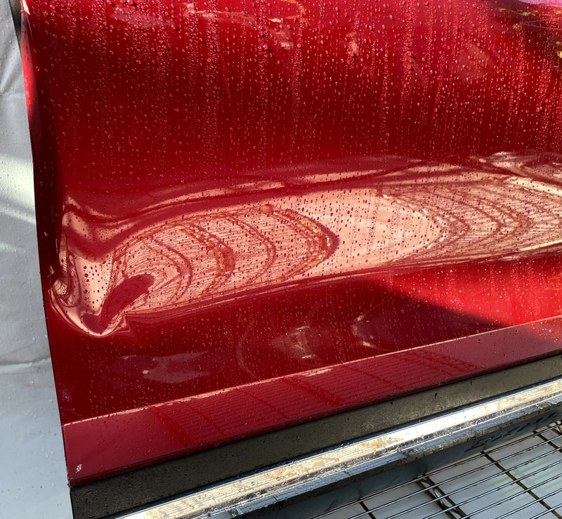 Load image into Gallery viewer, FORD EXPLORER INTERCEPTOR FRONT RIGHT DOOR SHELL ASSEMBLY RED (D4) 20-25 #111107
