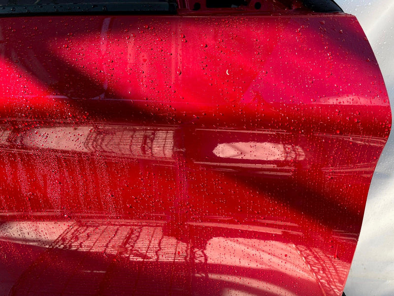 Load image into Gallery viewer, FORD EXPLORER INTERCEPTOR FRONT RIGHT DOOR SHELL ASSEMBLY RED (D4) 20-25 #111107