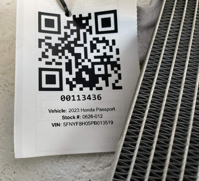 Load image into Gallery viewer, 2019-2025 HONDA PASSPORT A/C AIR CONDITIONER CONDENSER 80100TG7A020M1 # 113436