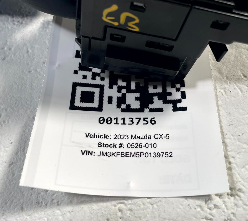 Load image into Gallery viewer, 13-25 MAZDA CX-5 RIGHT STEERING COLUMN WIPER CONTROL COMBINATION SWITCH # 113756