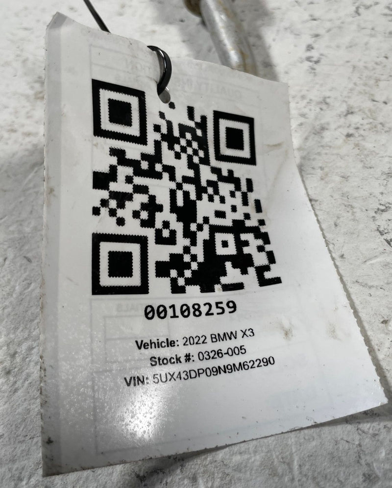 Load image into Gallery viewer, 2020-2024 BMW X3 G01 AIR CONDITIONING CONDENSER DISCHARGE HOSE PIPE # 108259