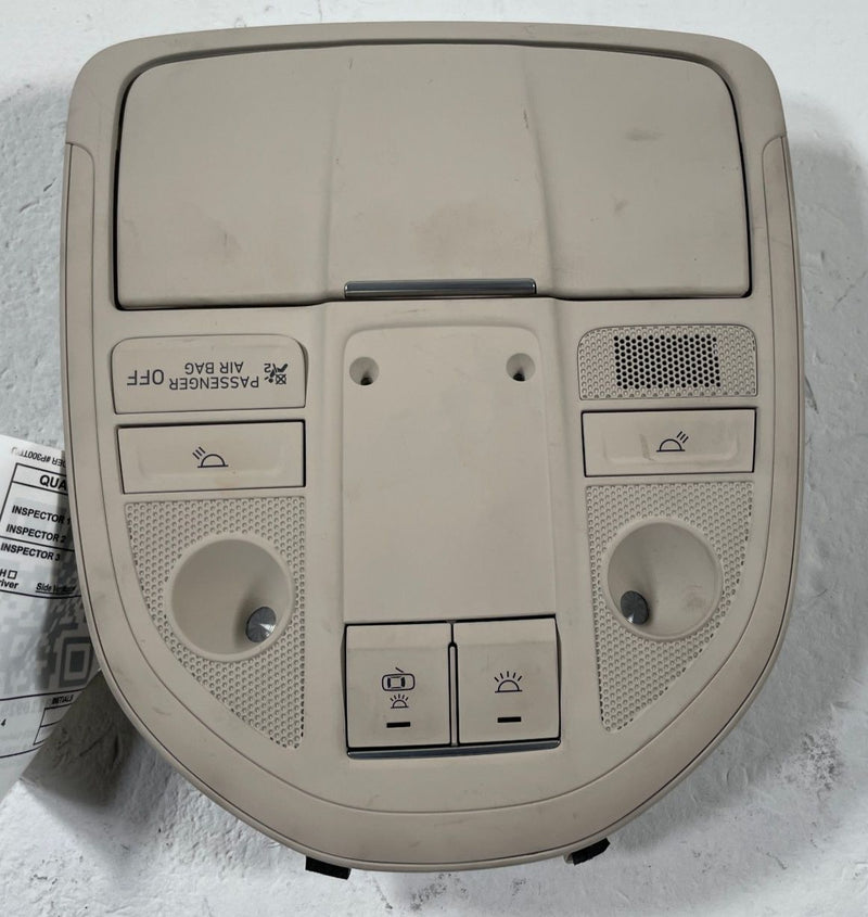 Load image into Gallery viewer, 2019 - 2023 GENESIS G70 ROOF OVERHEAD CONSOLE DOME LIGHT LAMP W/ SWITCH # 110929