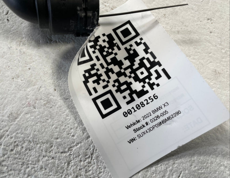 Load image into Gallery viewer, 2018-2024 BMW X3 X4 G01 ENGINE COOLANT COOLING WATER PUMP HOSE # 108256