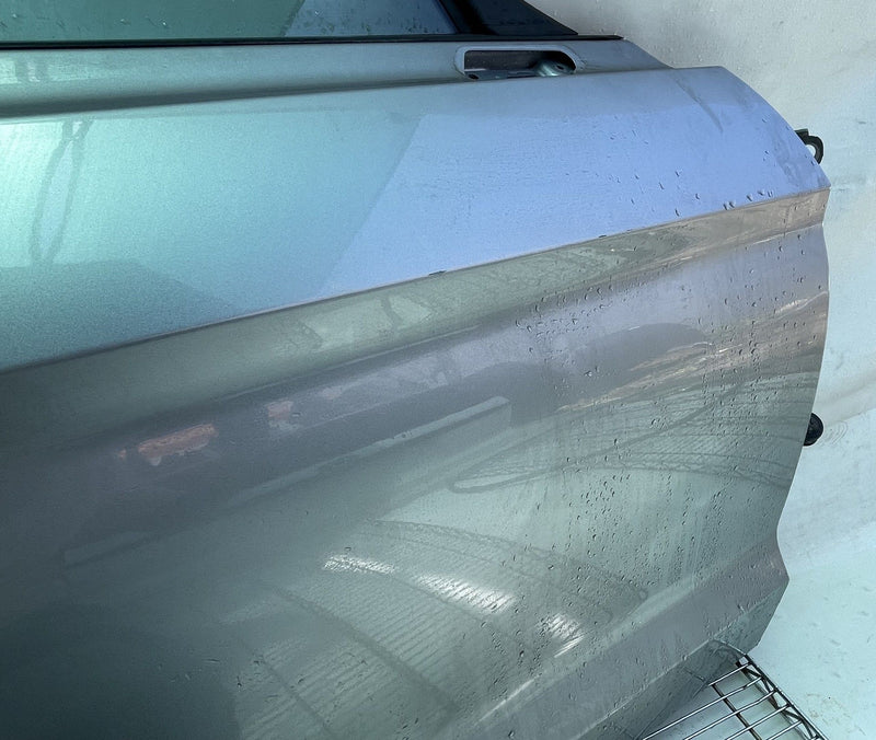 Load image into Gallery viewer, FORD MUSTANG CONVERTIBLE FRONT RIGHT DOOR SHELL ASSEMBLY SILVER JS 15-23 #113571