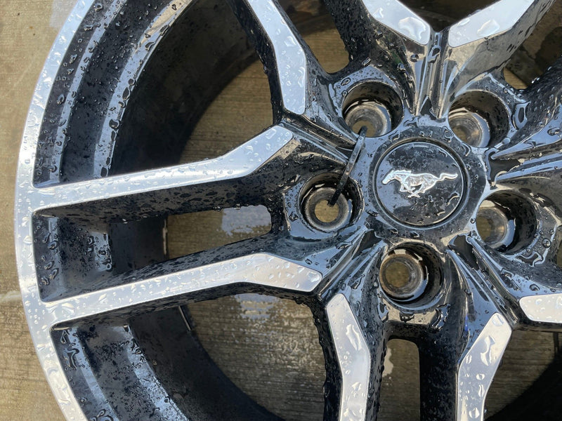 Load image into Gallery viewer, FORD MUSTANG 18x8 10 5 SPLIT SPOKE ALLOY WHEEL RIM W/TIRE (ONLY#1) 18-23 #113574