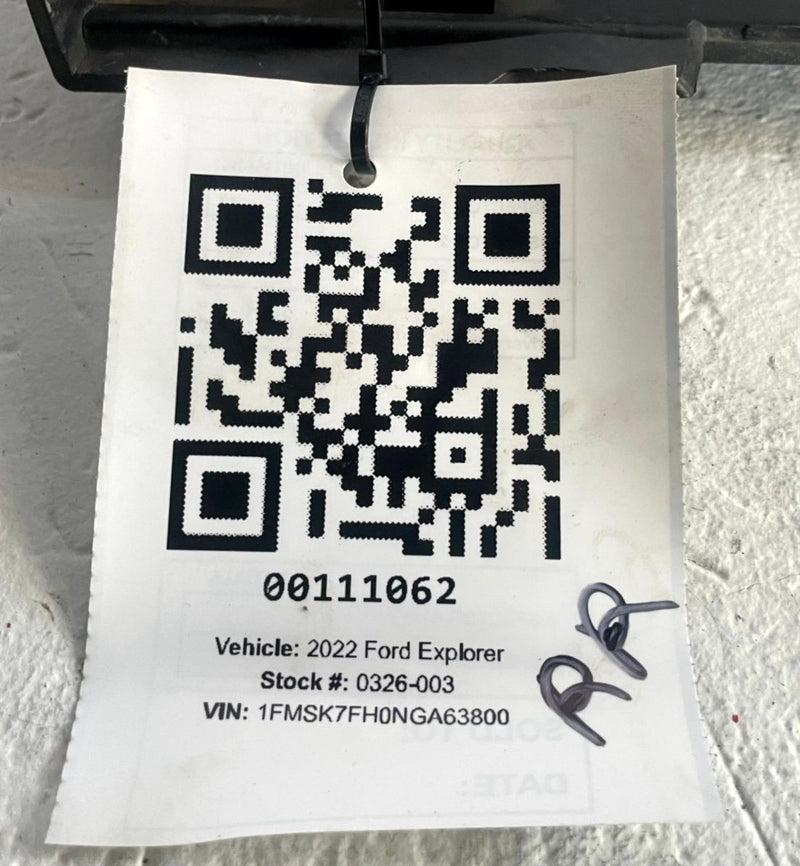 Load image into Gallery viewer, 2020-2025 FORD EXPLORER REAR RIGHT SIDE DOOR LOWER MOLDING COVER PANEL # 111062