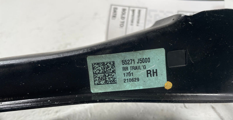 Load image into Gallery viewer, 2019 - 2026 GENESIS G70 REAR RIGHT PASSENGER SIDE TRAILING CONTROL ARM # 110957