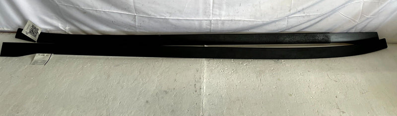Load image into Gallery viewer, 2021-2025 NISSAN ROGUE LEFT & RIGHT SIDE ROOF LUGGAGE RACK RAIL BLACK # 106837