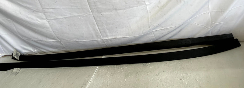Load image into Gallery viewer, 2021-2025 NISSAN ROGUE LEFT & RIGHT SIDE ROOF LUGGAGE RACK RAIL BLACK # 106837