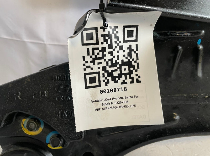 Load image into Gallery viewer, 24-26 HYUNDAI SANTA FE FWD REAR SUSPENSION CRADLE CROSSMEMBER SUBFRAME # 108718