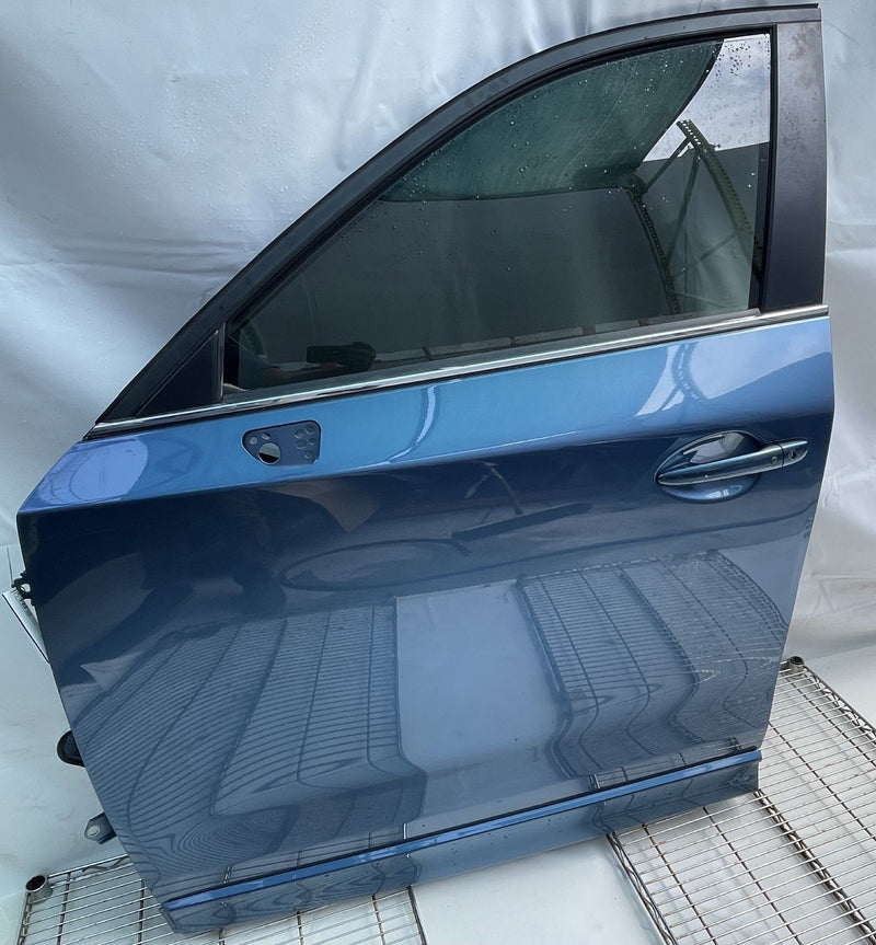Load image into Gallery viewer, MAZDA CX-5 FRONT LEFT DRIVER SIDE DOOR SHELL ASSEMBLY BLUE (45B) 2017-25 #111175