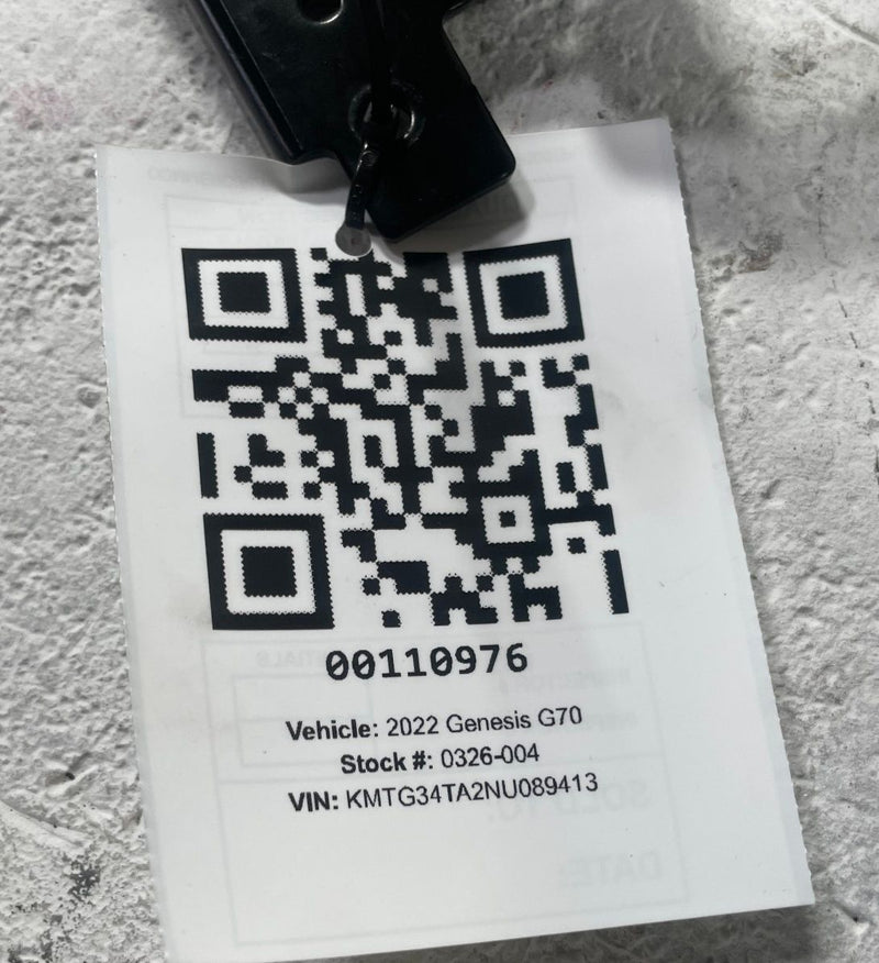 Load image into Gallery viewer, 2022 - 2026 GENESIS G70 FRONT CENTER CONSOLE ARMREST STORAGE LID COVER # 110976