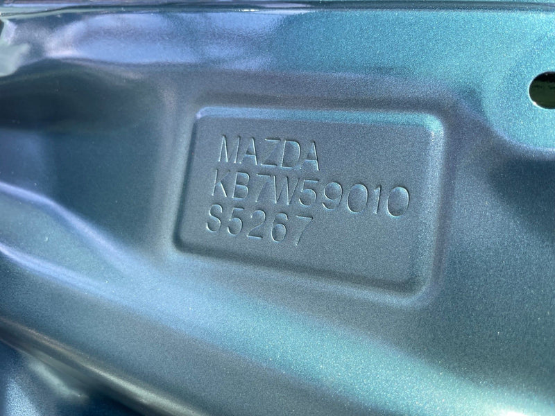 Load image into Gallery viewer, MAZDA CX-5 FRONT LEFT DRIVER SIDE DOOR SHELL ASSEMBLY BLUE (45B) 2017-25 #111175