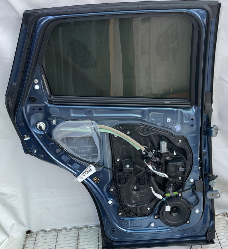 Load image into Gallery viewer, MAZDA CX-5 REAR LEFT DRIVER SIDE DOOR SHELL ASSEMBLY BLUE (45B) 2017-25 # 111174