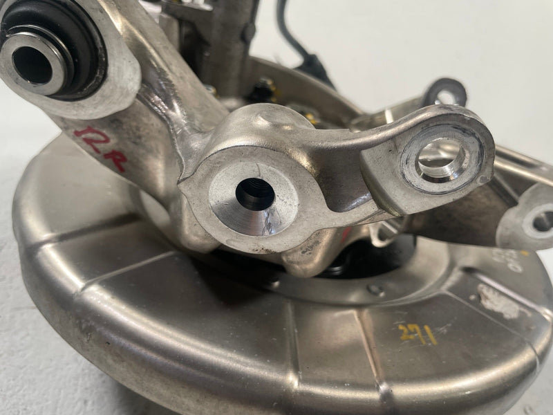 Load image into Gallery viewer, 2019 - 2023 GENESIS G70 REAR RIGHT PASSENGER SIDE SPINDLE KNUCKLE W/ HUB #110970