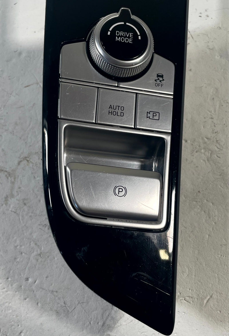 Load image into Gallery viewer, 2019-2023 HYUNDAI GENESIS G70 CONSOLE DRIVE MODE PARK BRAKE SWITCH KNOB #113847
