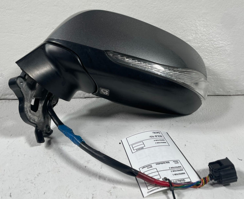 Load image into Gallery viewer, 17 - 22 INFINITI Q60 FRONT LEFT DRIVER SIDE VIEW DOOR MIRROR GRAY (KAD) # 112509