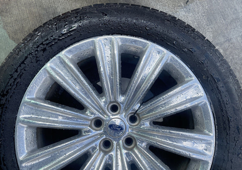 Load image into Gallery viewer, FORD EXPLORER 20x8 10 STRAIGHT SPOKE ALLOY WHEEL RIM W/TIRE 2020-2025 # 111110
