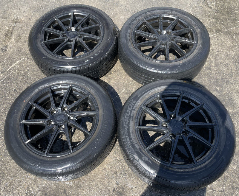 Load image into Gallery viewer, FOR HONDA CIVIC LIQUID METAL 16X7 ALLOY WHEEL RIM W/TIRE 22-25 (SET#4) # 108906