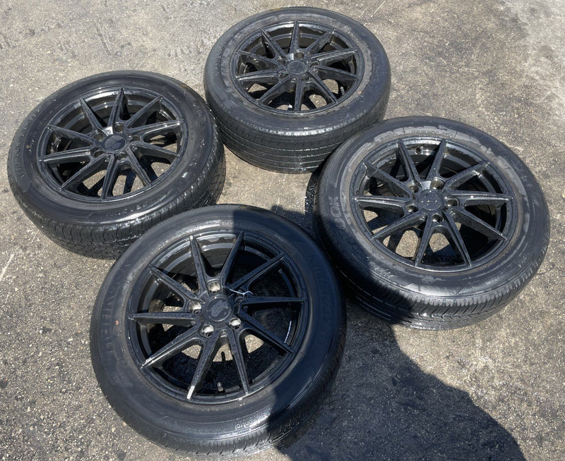 Load image into Gallery viewer, FOR HONDA CIVIC LIQUID METAL 16X7 ALLOY WHEEL RIM W/TIRE 22-25 (SET#4) # 108906