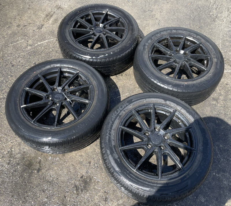 Load image into Gallery viewer, FOR HONDA CIVIC LIQUID METAL 16X7 ALLOY WHEEL RIM W/TIRE 22-25 (SET#4) # 108906