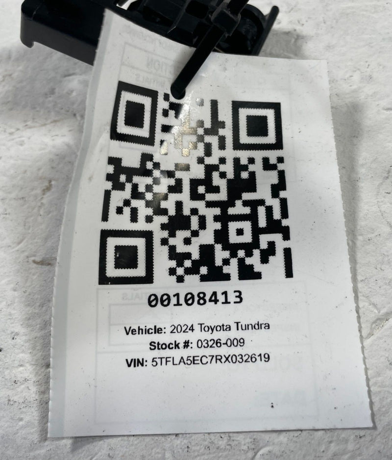 Load image into Gallery viewer, 2022 - 2026 TOYOTA TUNDRA SEQUOIA FRONT HOOD RELEASE HANDLE BLACK 3.4L # 108413