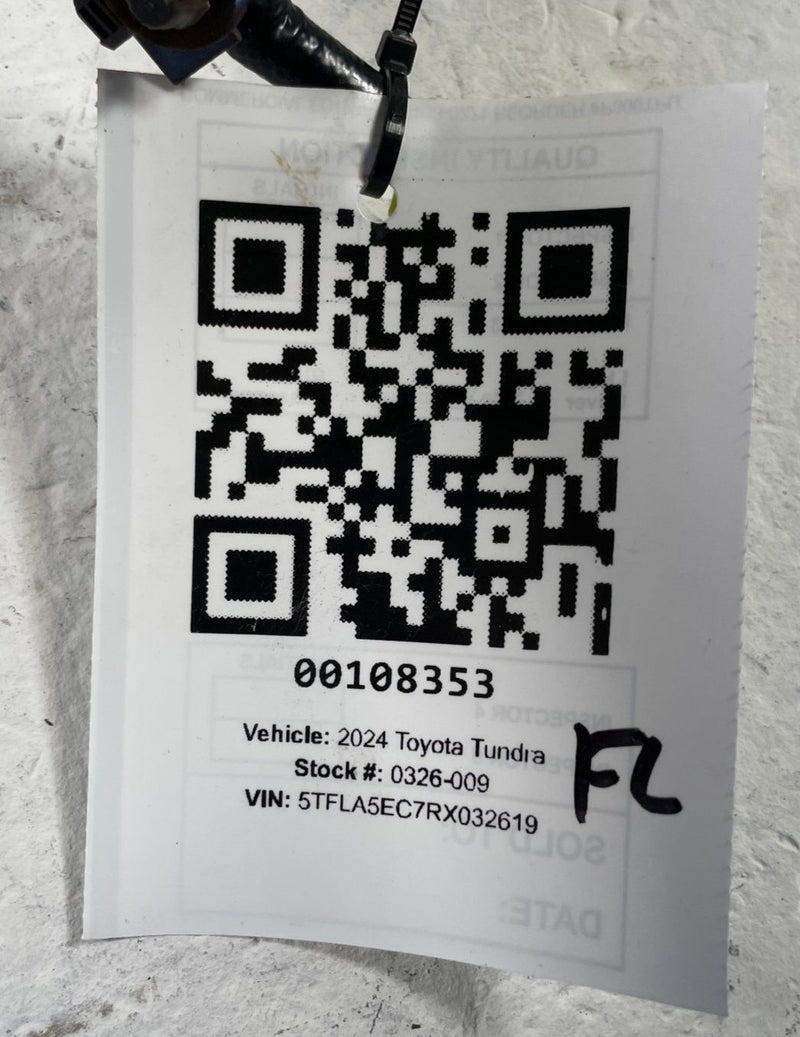 Load image into Gallery viewer, 22-26 TOYOTA TUNDRA SEQUOIA FRONT LEFT DRIVER SIDE SEAT AIRBAG AIR BAG # 108353