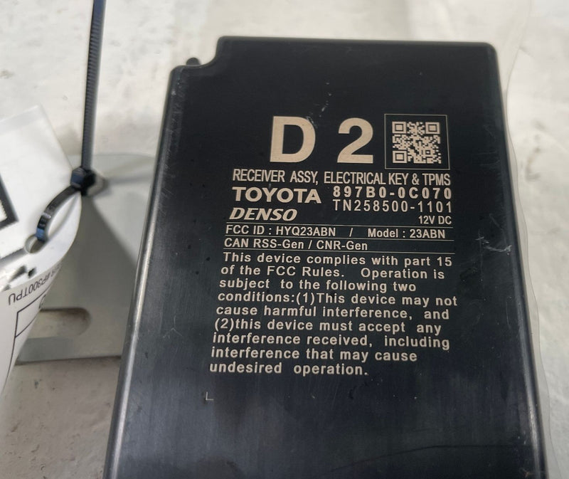 Load image into Gallery viewer, 2022 - 2026 TOYOTA TUNDRA TIRE PRESSURE MONITORING SYSTEM RECEIVER # 108407