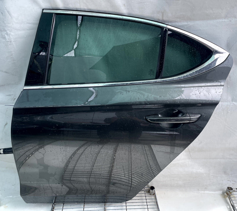 Load image into Gallery viewer, GENESIS G70 REAR LEFT DRIVER SIDE DOOR ASSEMBLY GRAY (NCM) 2019-2026 # 113932