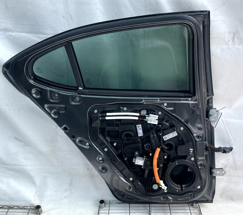 Load image into Gallery viewer, GENESIS G70 REAR LEFT DRIVER SIDE DOOR ASSEMBLY GRAY (NCM) 2019-2026 # 113932