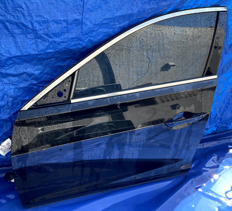Load image into Gallery viewer, ACURA ILX FRONT LEFT DRIVER SIDE DOOR ASSEMBLY BLACK (NH893P) 2013-2022 # 107080