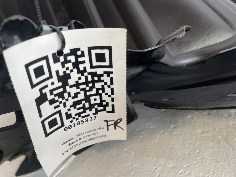 Load image into Gallery viewer, 2023-2025 HONDA PILOT FRONT RIGHT PASSENGER SIDE INNER FENDER LINER 3.5L #105837