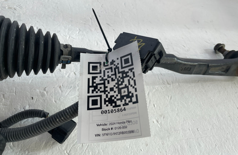 Load image into Gallery viewer, 2023-2025 HONDA PILOT AWD POWER STEERING GEAR RACK AND PINION 3.5L # 105864 TEST